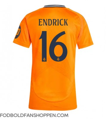 Real Madrid Endrick #16 Udebanetrøje Dame 2024-25 Kortærmet